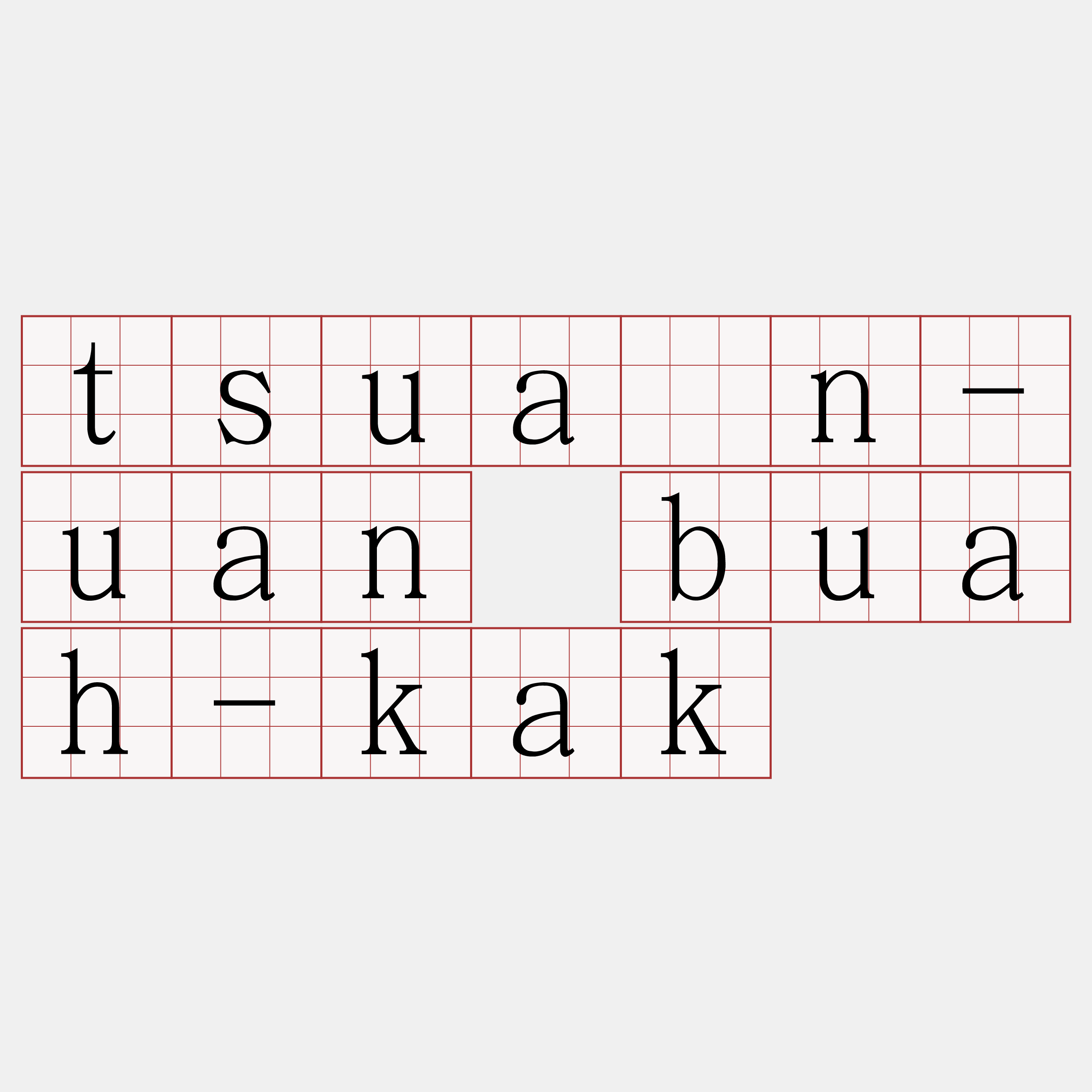 tsuán-uan buah-kak